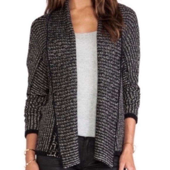 Velvet by Graham & Spencer Sweaters - Velvet by Graham & Spencer Kiana Sweater - Open style - Size S Black Very Good